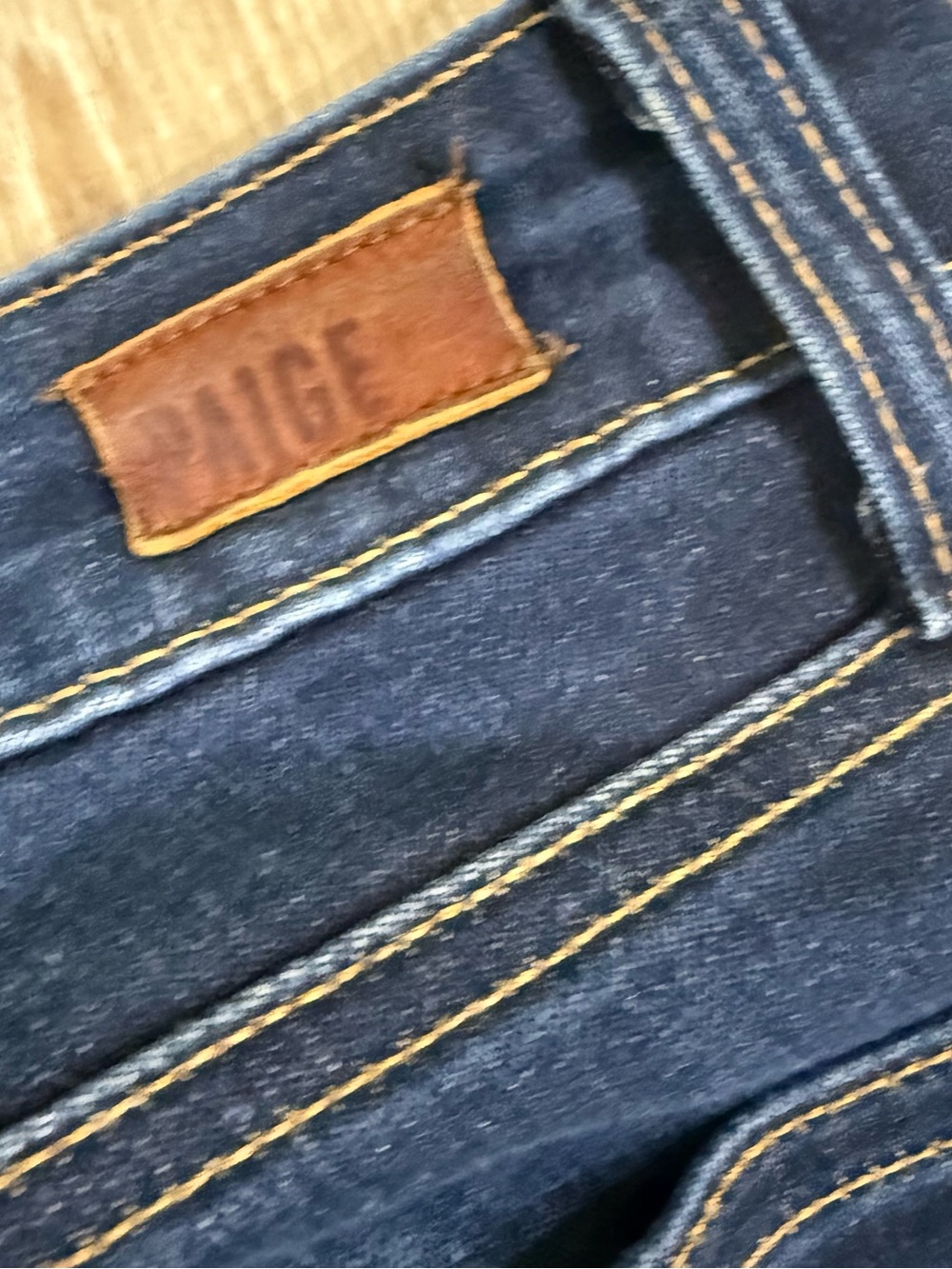 PAIGE Dark Indigo Skinny Jeans for Women - Picture 6 of 6